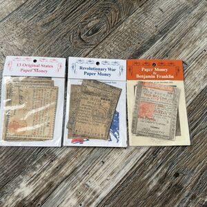 Vintage Gift Shop Currency for Crafts